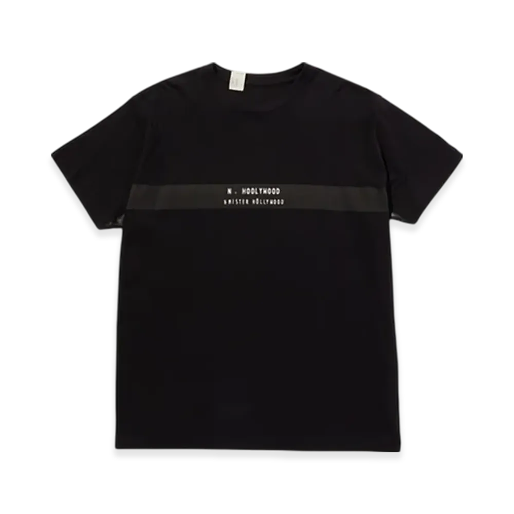 N.HOOLYWOOD Crew Neck T-Shirt "Black"