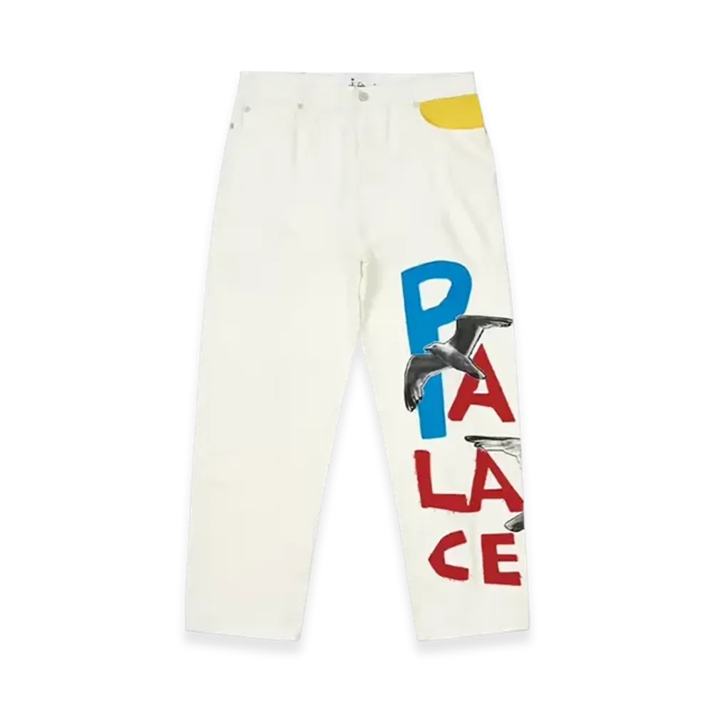 PALACE x JCC+ Denim Jean "White"