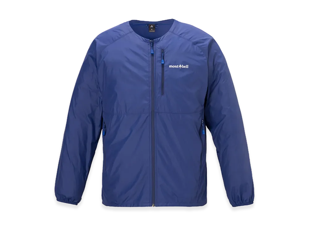 mont-bell US Wind Blast V-Neck Jacket "Blue"