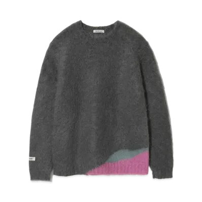 UNDERCOVER Mohair Knit Pullover "Gray"