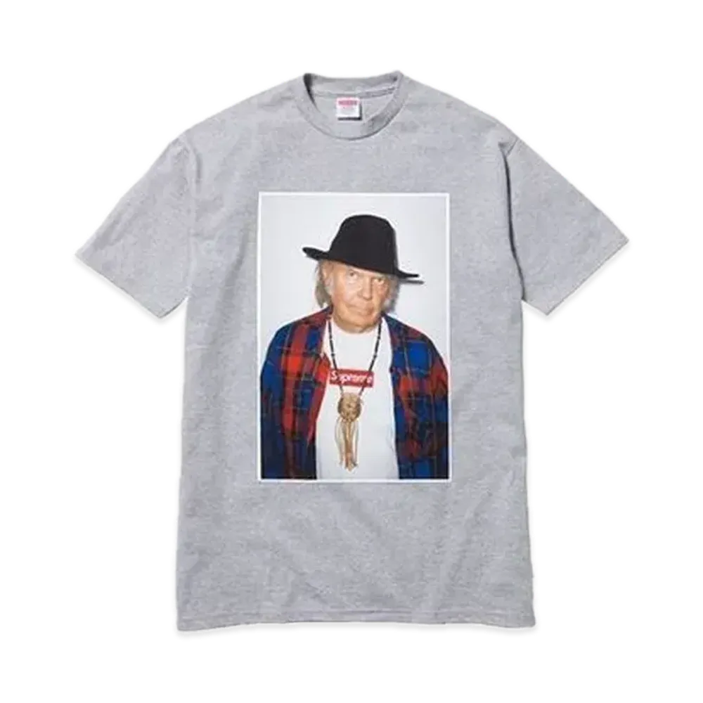 Supreme Neil Young Tee "Hether Grey"