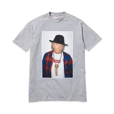 Supreme Neil Young Tee "Hether Grey"