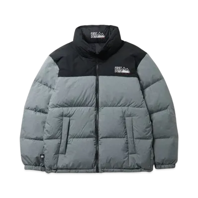 FIRST DOWN Bubble Down Jkt Microft "Grey"
