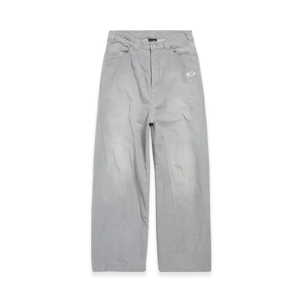 BALENCIAGA Men's Trompe Loeil Sweatpants "Heather Grey"