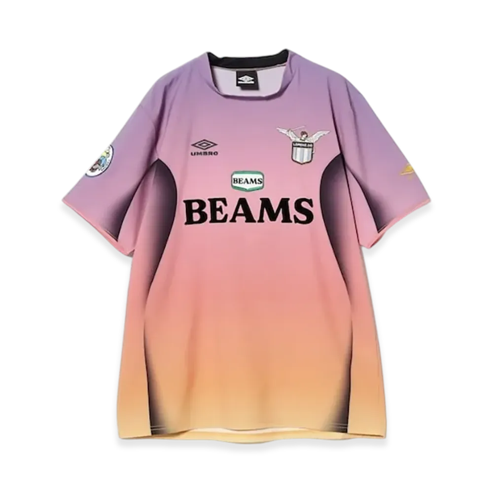 BEAMS x LORENZ.OG x UMBRO Game Shirt "Pink"