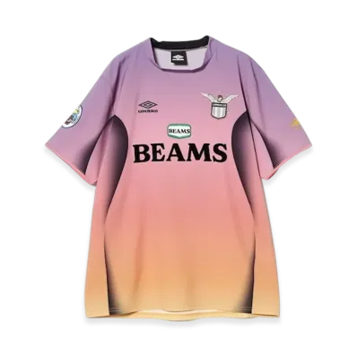 BEAMS x LORENZ.OG x UMBRO Game Shirt "Pink"