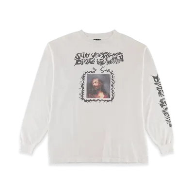 SAINT Mxxxxxx L/S Tee "White"