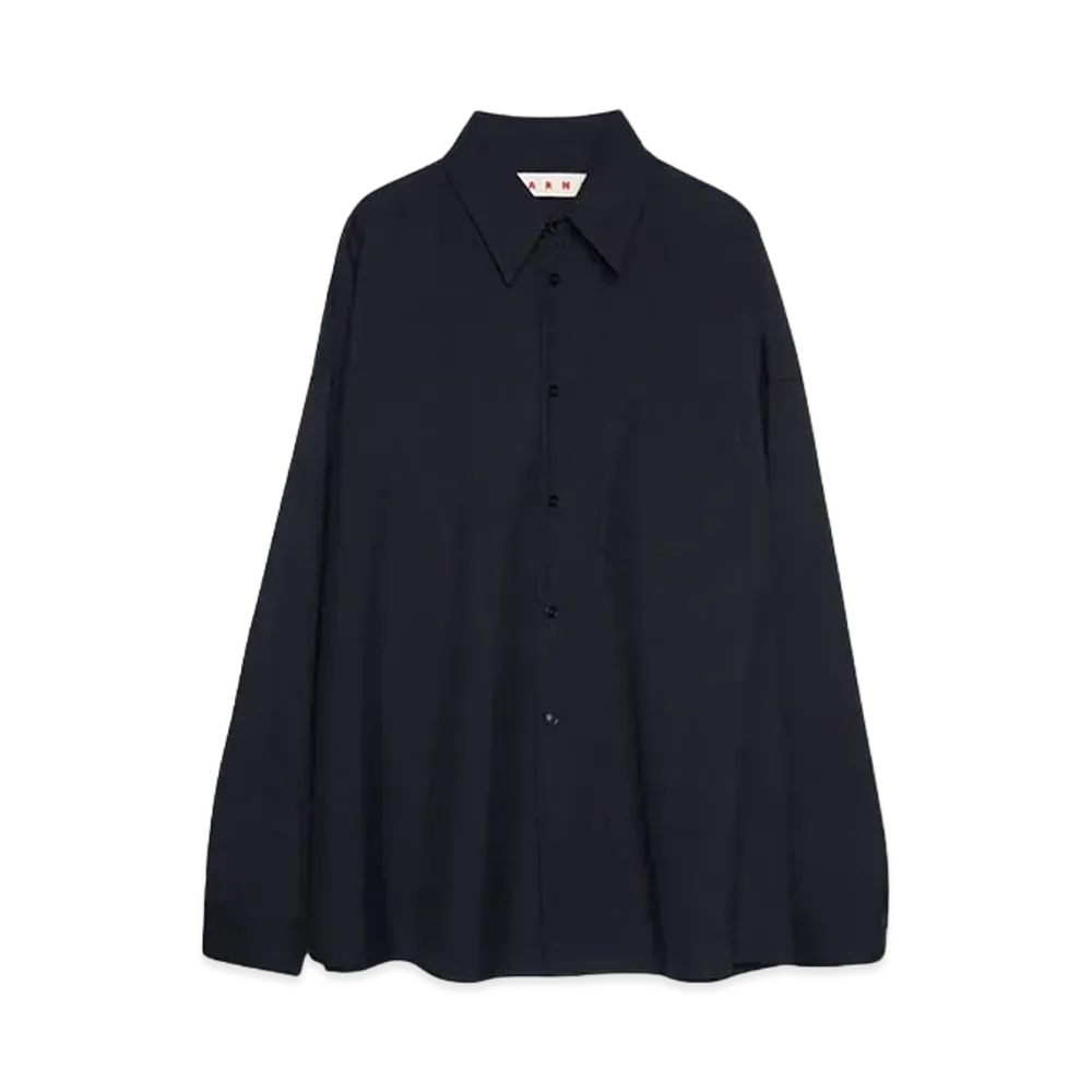 MARNI L/S SHIRT "BLUBLACK"