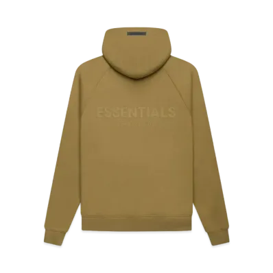 FEAR OF GOD ESSENTIALS PULLOVER HOODIE "Amber"