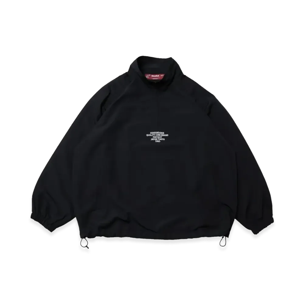 Hide and Seek Nylon Anorak Jacket "Black"