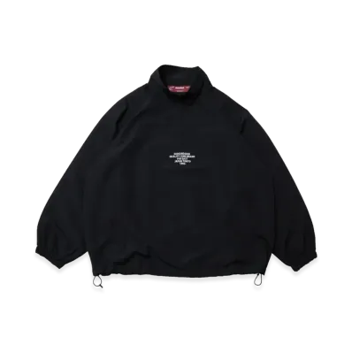 Hide and Seek Nylon Anorak Jacket "Black"