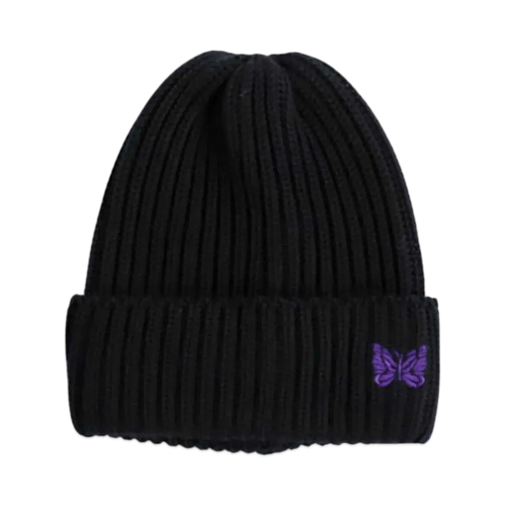 NEEDLES Merino Wool Watch Cap "Black" PU063