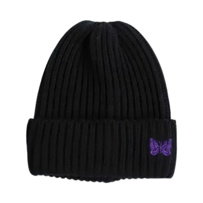 NEEDLES Merino Wool Watch Cap "Black" PU063