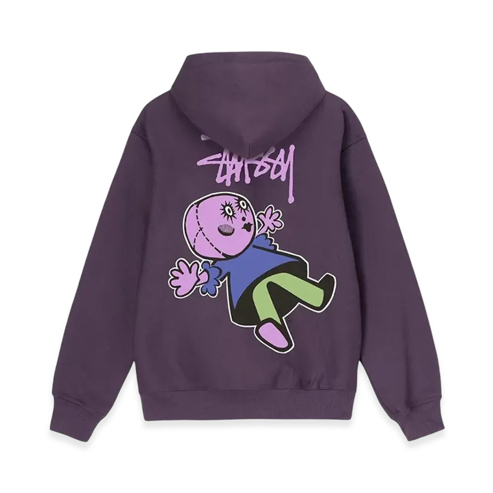 Stussy Dollie Zip Hoodie "Grape"
