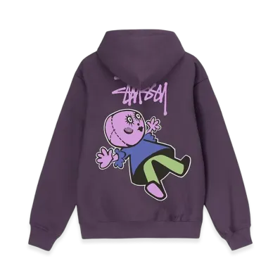Stussy Dollie Zip Hoodie "Grape"