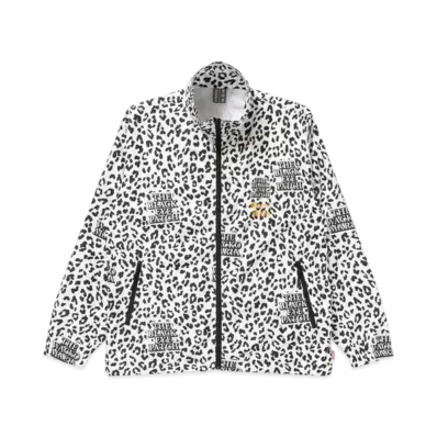 BlackEyePatch WACKO MARIA Leopard Track Jacket Type-1 "White"