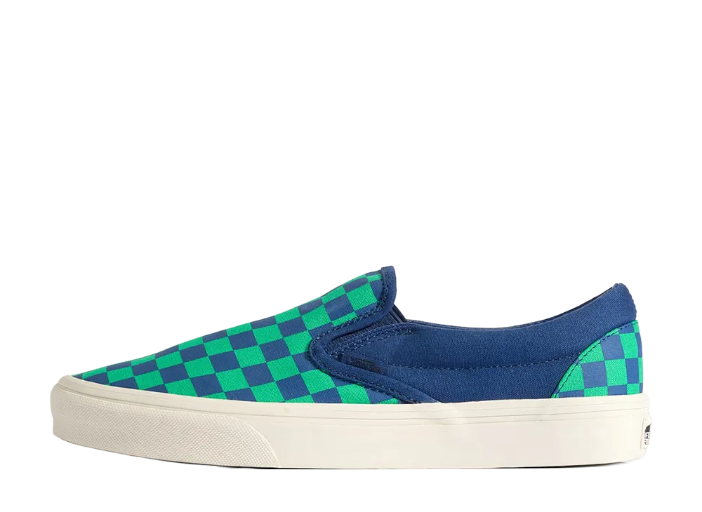 Vans Classic Slip-On Checkerboard "Green"