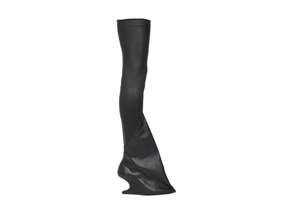 Rick Owens Women's Runway Taco Canti 8 "Black"