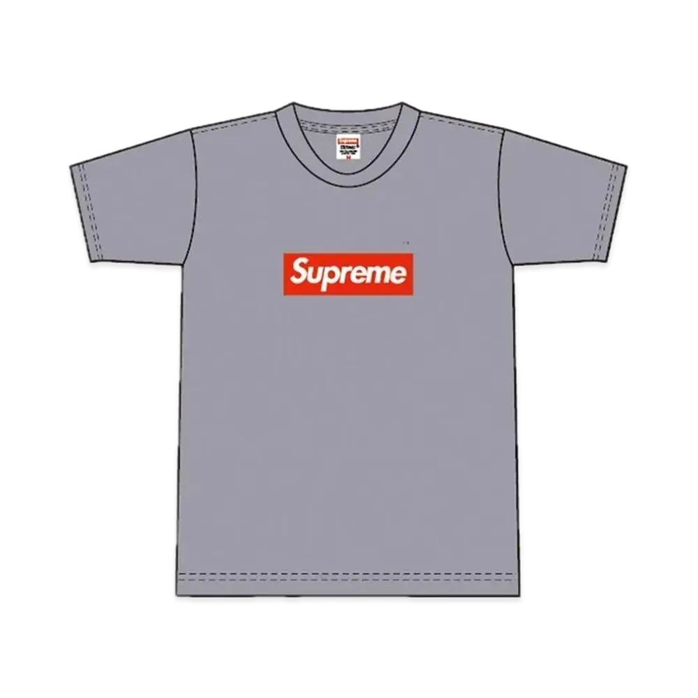 Supreme 20th Anniversary Box Logo Tee "Grey"