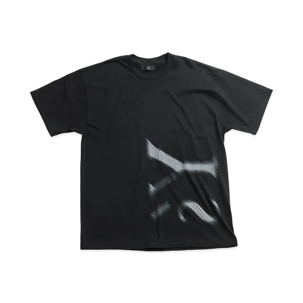 Yohji Yamamoto Y's -ONLINE EXCLUSIVE- Y's LOGO T-SHIRT "Black"