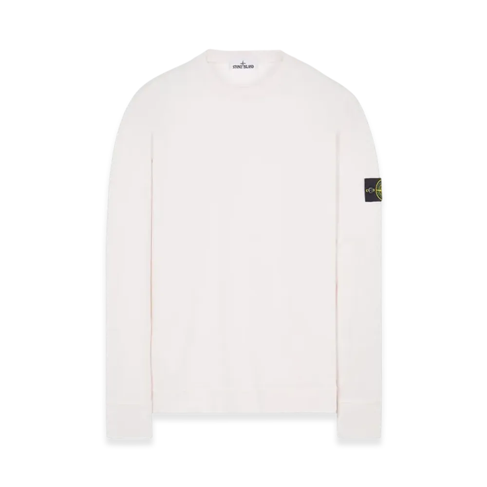 Stone Island 63750 Garment Dyed Heavy Cotton Long Sleeve T-Shirt - 22SS "Rose"
