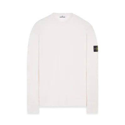 Stone Island 63750 Garment Dyed Heavy Cotton Long Sleeve T-Shirt - 22SS "Rose"