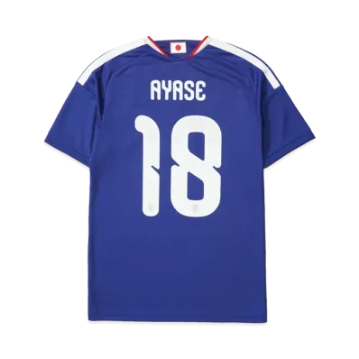 adidas Soccer Japan 2026 Home Replica Jersey #18 Ayase Ueda "Japan Blue/Ash Blue"