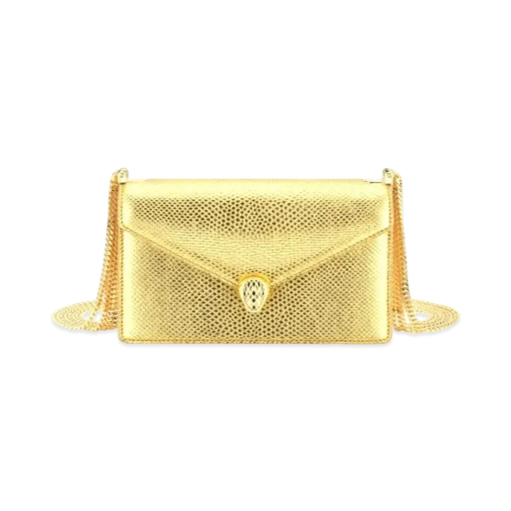 BVLGARI Serpenti Forever Shoulder Bag "Gold"