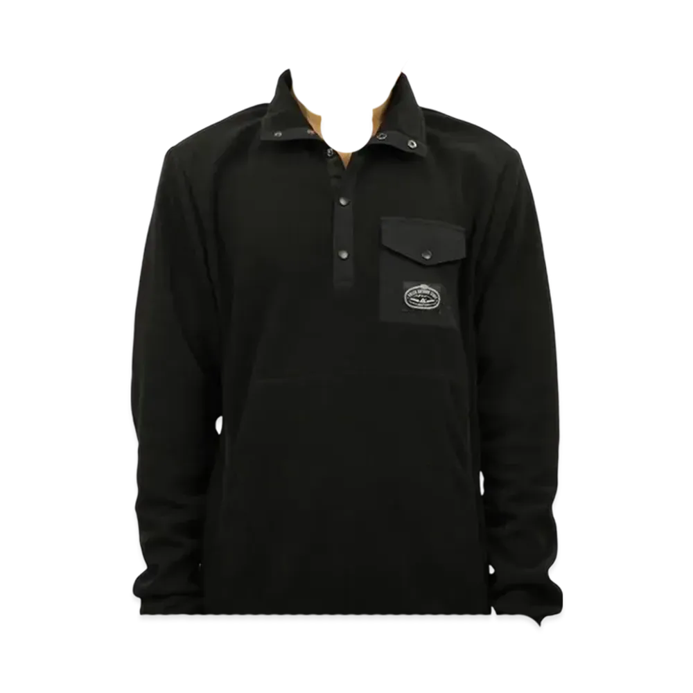 POLeR Snap Fleece Specialty "Black"