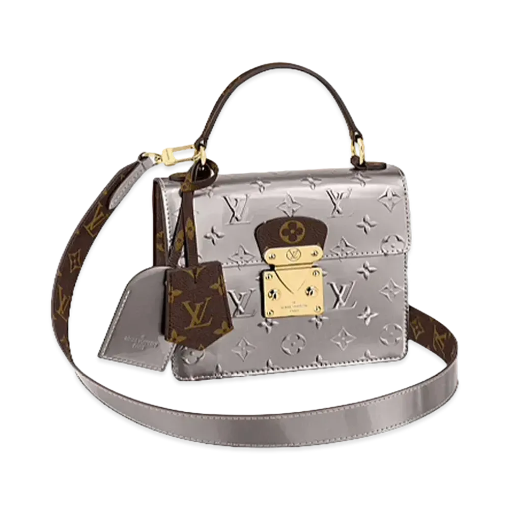 Louis Vuitton Spring Street PM Monogram Vernis "Taupe"