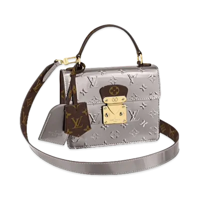 Louis Vuitton Spring Street PM Monogram Vernis "Taupe"