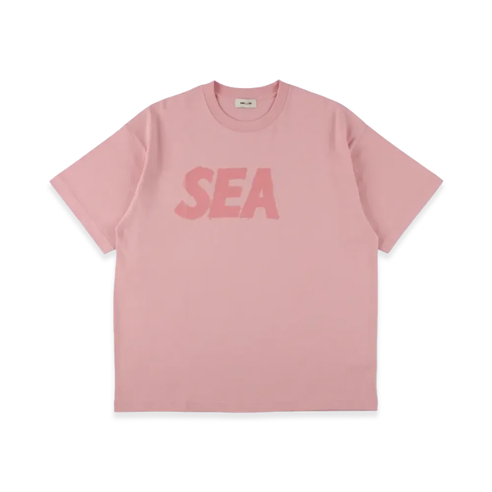 WIND AND SEA x MATTHEW LANGILLE Logo Tee "Pink"
