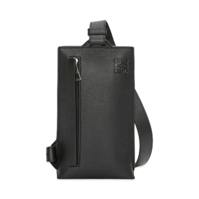 LOEWE Vertical T Pocket Grain Calf "Black"