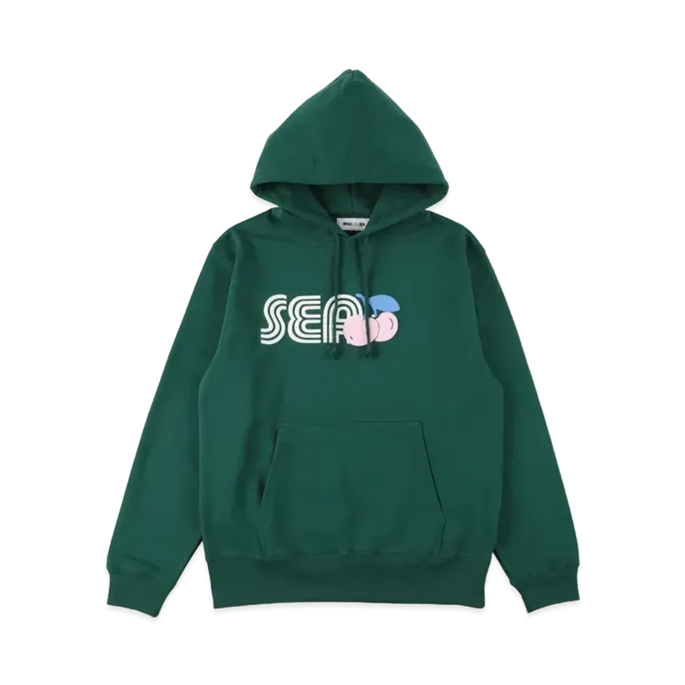 WIND AND SEA x KISSADOPE HOODIE "Green"