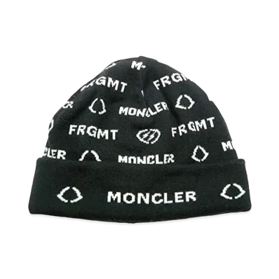 MONCLER x FRAGMENT Knit Cap "Black"
