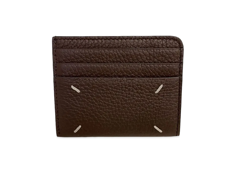 Maison Margiela Four Stitch Card Holder "Brown"