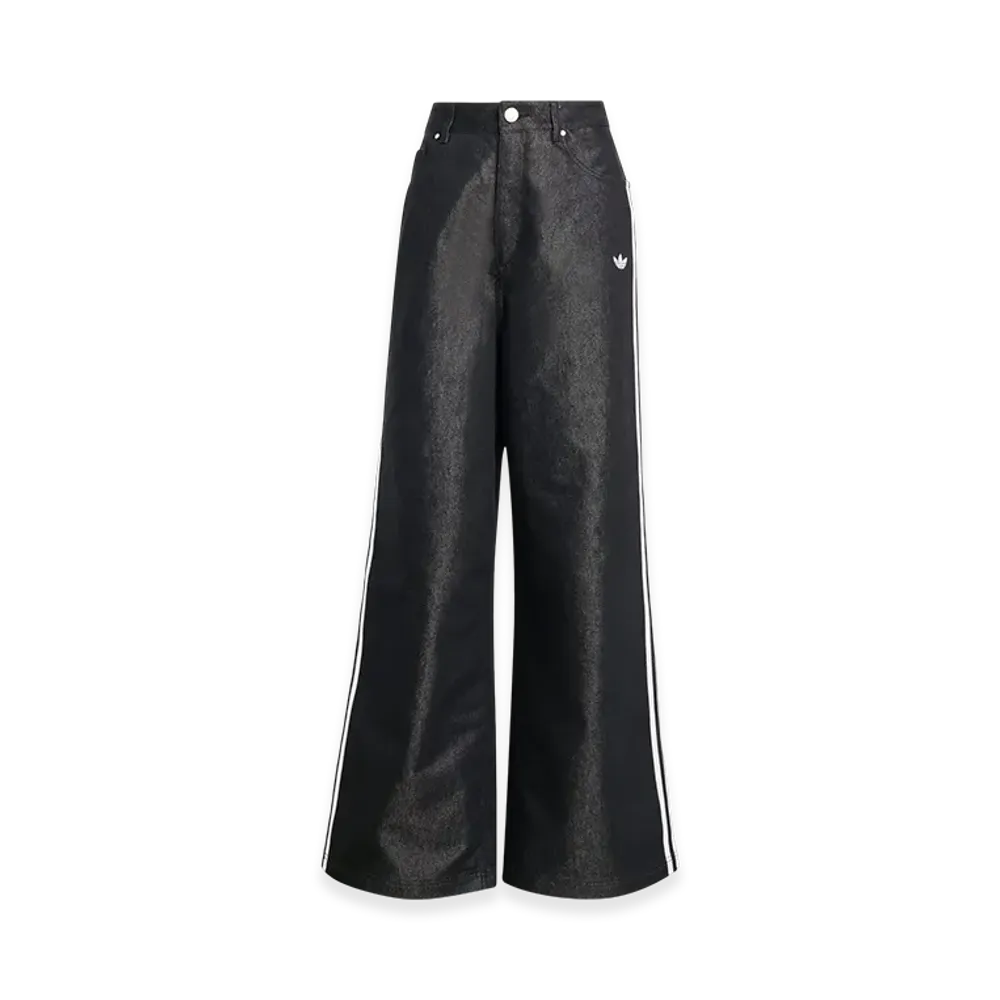 adidas Adilenium Season 4 Teamgeist Baggy Shine Denim Pants "Black"