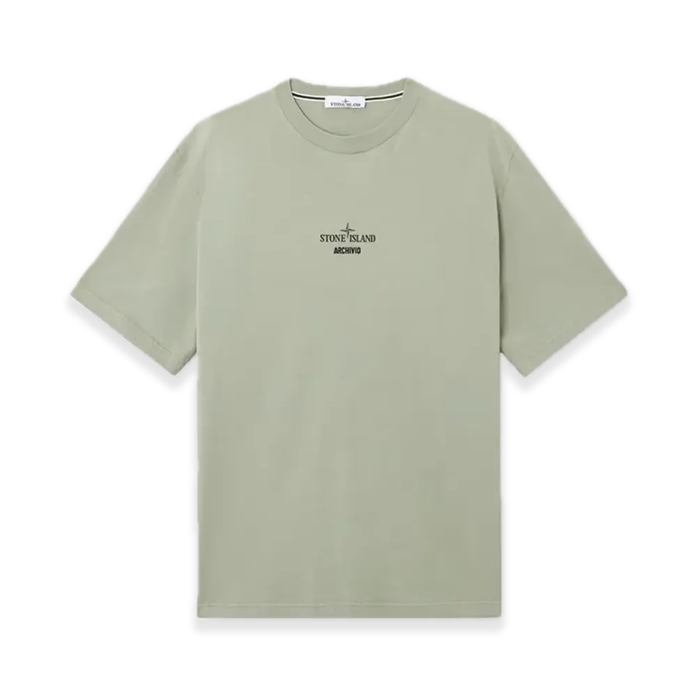 Stone Island 2100037 Organic Cotton Jersey "Sage Green"