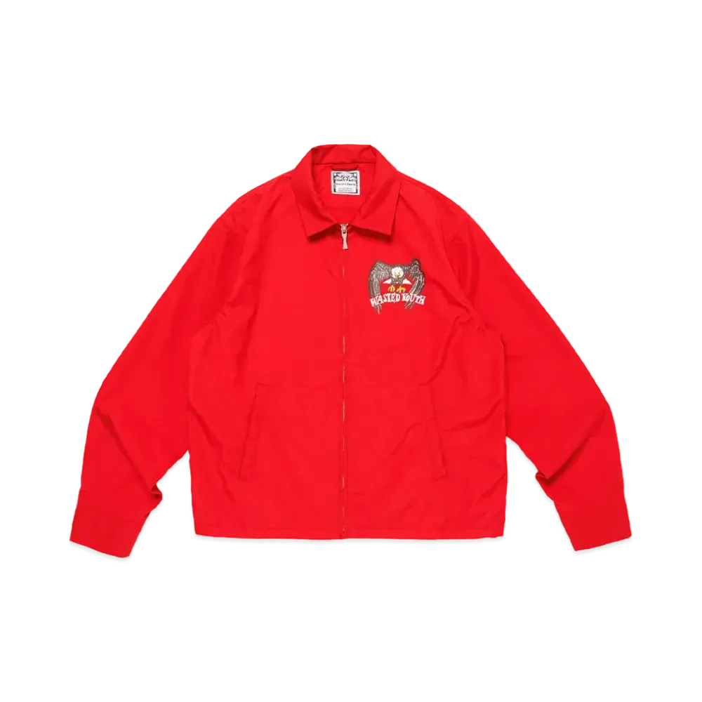 Wasted Youth Drizzler Jacket "Red"