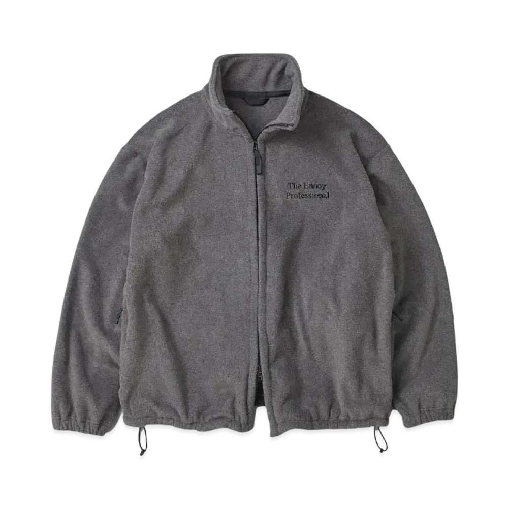 エンノイ 24AW ポーラテック フリース セット アップ (ジャケットのみ) "チャコールグレー"