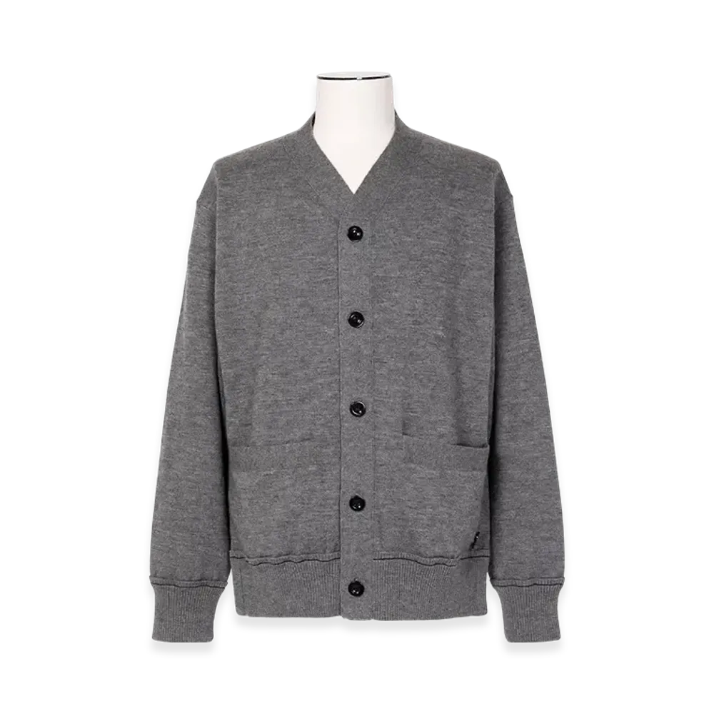 sacai S Cashmere Knit Cardigan "Gray"
