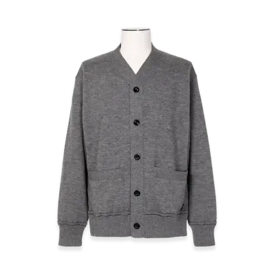sacai S Cashmere Knit Cardigan "Gray"