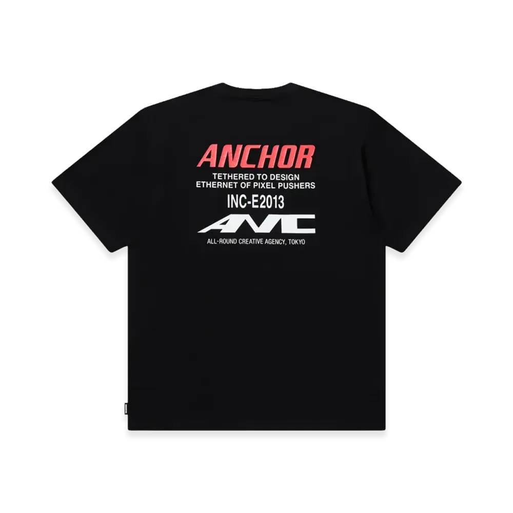 Mercedes Anchor inc. Network Logo Tee "Black"