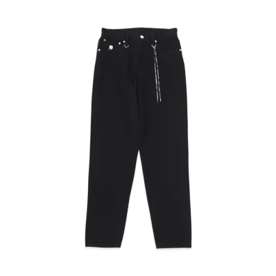 mastermind WORLD Water Repellent Stretch Denim Pants Slim Tapered Fit "Black"