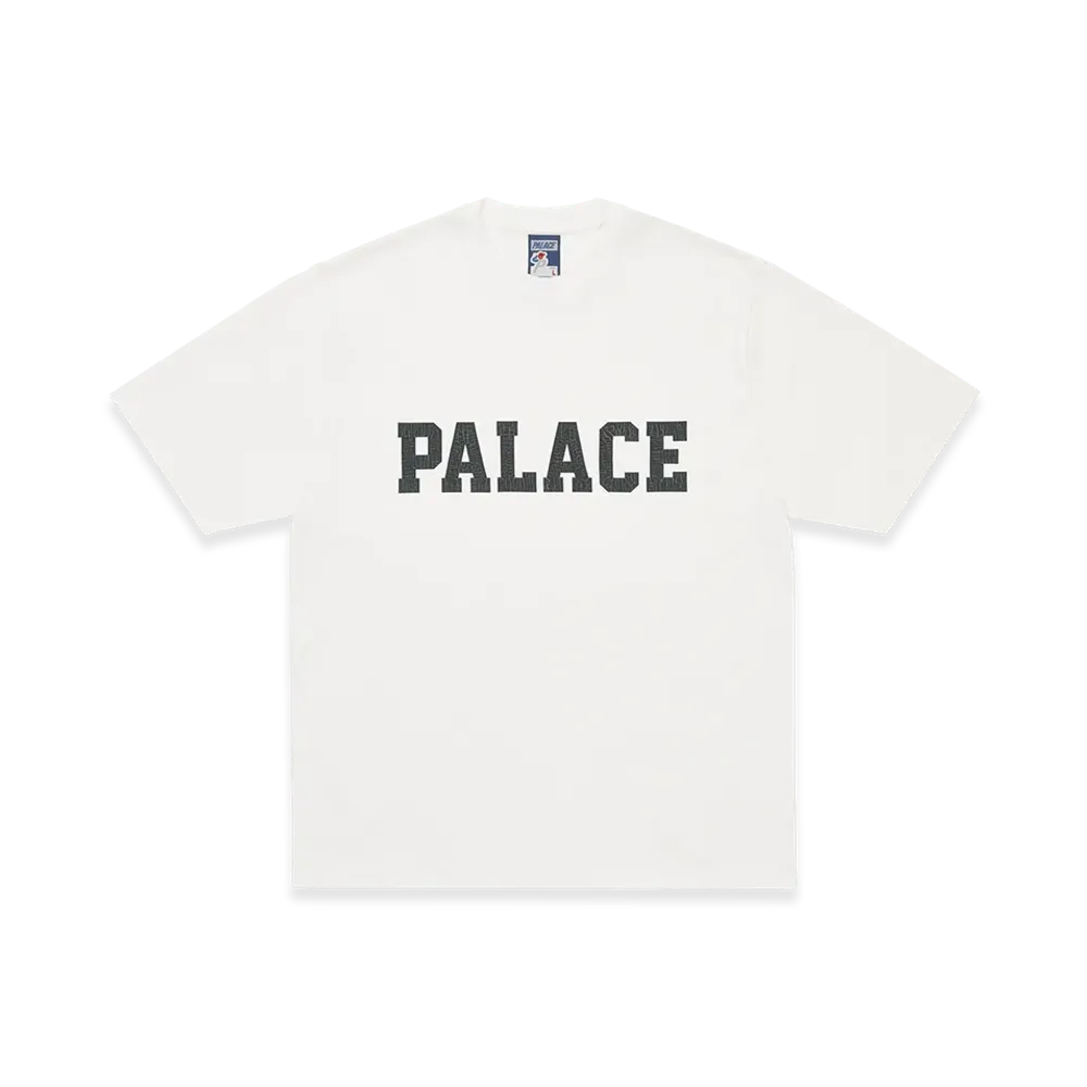 PALACE College T-Shirt "White"