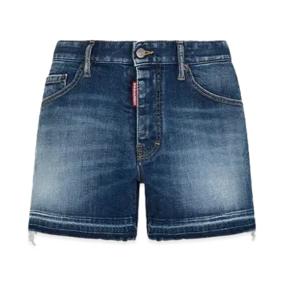 Dsquared2 Rocco Dark Wash Denim Shorts "Navy"