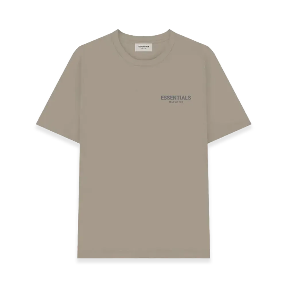 フィアオブゴッドエッセンシャルズ ポイント ロゴ Tシャツ "タン"