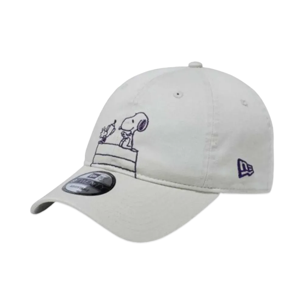 NEW ERA x PEANUTS 9Twenty Snoopy Woodstock Championship Cup "Stone"