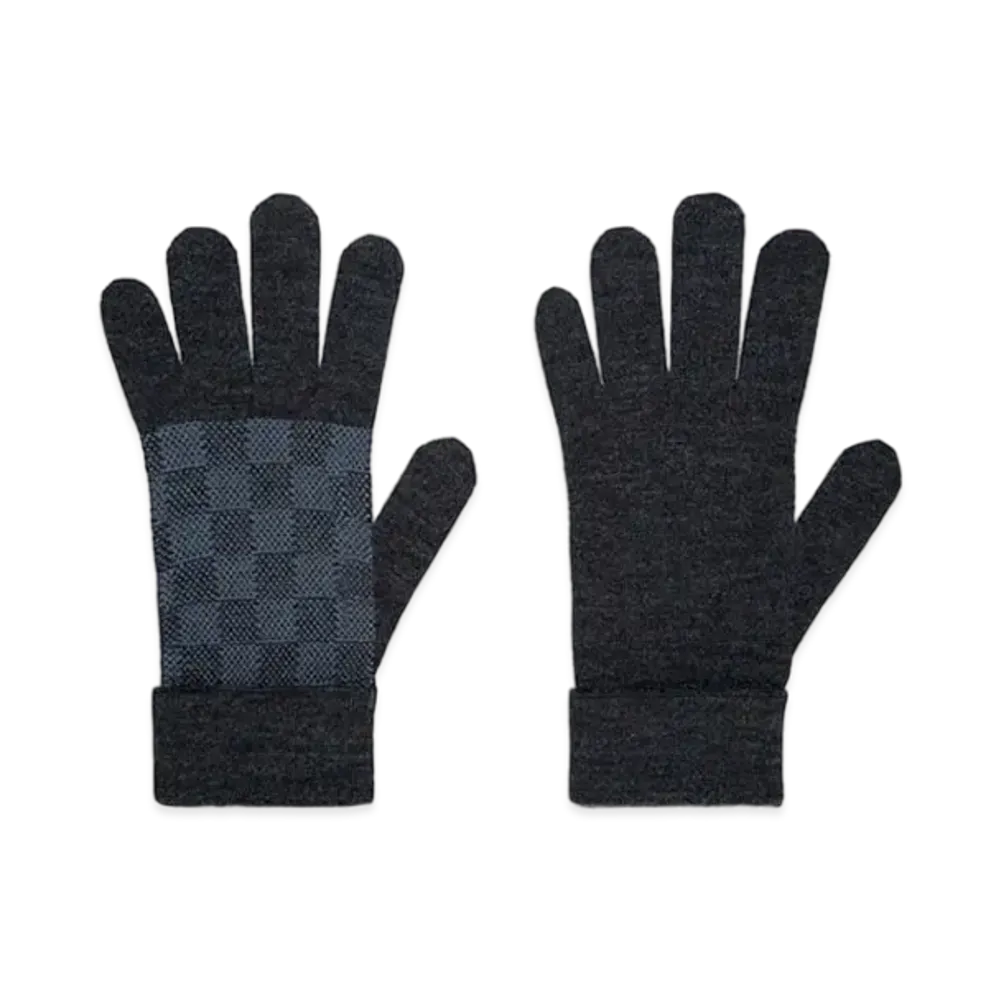 Louis Vuitton Petit Damier Gloves NM "Cobalt"
