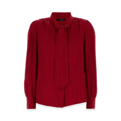 GUCCI Women's Silk Shirt "Red"